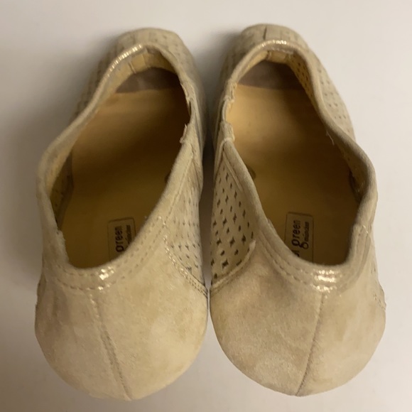 Paul Green Cream Sparkling Heeled Slip On Shoes Size 8 - Picture 10 of 17